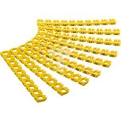 Oznacznik przewodów litery /A-C/ 4,0-6,0mm /90szt./ 72518