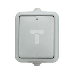 HYDRO Łącznik hermetyczny dwubiegunowy IP44 biały 120402