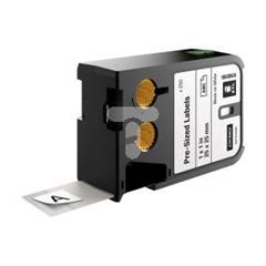 Etykieta wymiarowa do drukarek XTL 25x25mm czarny na białym 1868668 /250szt./