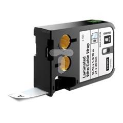 Opaski laminowane do drukarek XTL 21x39mm czarny na białym 1868705 /150szt./