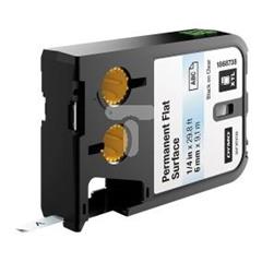 Taśma poliestrowa trwała do drukarek XTL 6mm x 9,1m czarna na przezroczystym 1868738