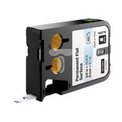 Taśma poliestrowa trwała do drukarek XTL 9mm x 9,1m czarna na przezroczystym 1868739