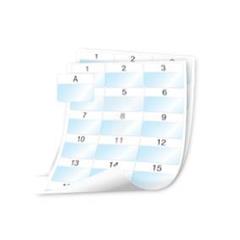 Laminowane arkusze etykiet XTL 2x1 5/8cali 54x42mm 1908558