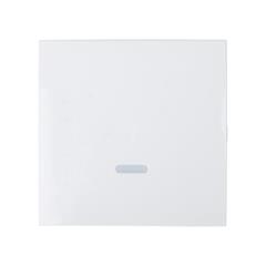 Simon 54 Klawisz pojedynczy do łącznika z podświetleniem biały DKW1L/11 WMDL-K1x1xx-011