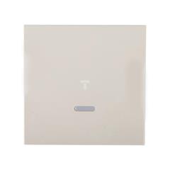 Simon 54 Klawisz pojedynczy do łącznika z podświetleniem kremowy DKW1L/41 WMDL-K1x1xx-041