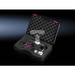 Ręczny dziurkownik hydrauliczny śruba hydrauliczna fi 19mm fi 9,5/19mm wiertło wstępne HSS fi 11mm zestaw tulejek dystans 4055.0