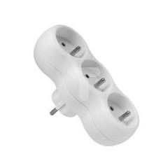 Rozgałęźnik wtyczkowy  3-gniazda z/u R-30CA