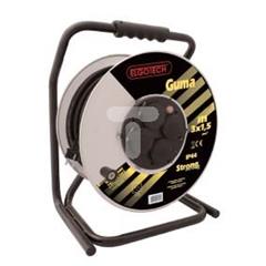 Przedłużacz bębnowy STRONG 25m H05RR-F 3x1,5 4xGS IP44 PZB-1111-25G