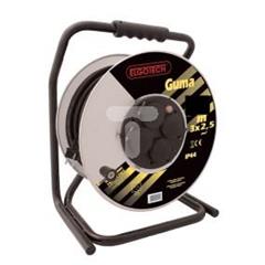 Przedłużacz bębnowy HARD 20m H05RR-F 3x2,5 IP44 4xGS PZB-1111-20G/2,5