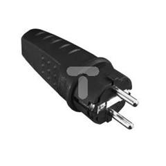 Wtyczka gumowa z/u 16A 2P+Z 230V UNISCHUKO IP44 WT-30G