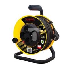 Przedłużacz bębnowy LIGHT 20m H05RR-F 3G1 4xGS /mały beben/ PZB1-40-20G/1