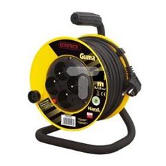 Przedłużacz bębnowy STRONG 15m H05RR-F 3G1,5 4xGS /mały beben/ PZB1-40-15G