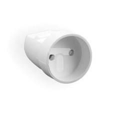 Gniazdo przenośne b/u 16A 250V białe G-1