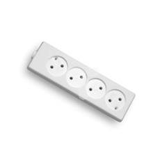 Rozgałęźnik do przedłużacza 4-gniazda b/u biały G-4