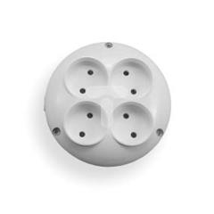 Rozgałęźnik do przedłużacza 4-gniazda b/u GO-4