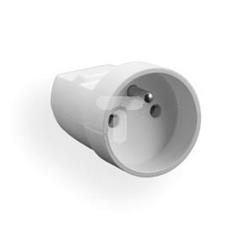 Gniazdo przenośne z/u 16A 250V białe G-10