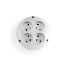 Rozgałęźnik do przedłużacza 4-gniazda z/u GO-40