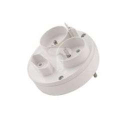 Rozgałęźnik wtyczkowy 2-gniazda z/u + 1-gniazdo b/u EURO i neonówką RO-21N