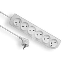 Przedłużacz CLASSIC 6-gniazd b/u 3m /OMY 2x1/ PSN-63