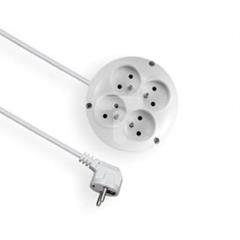 Przedłużacz okrągły 4-gniazda z/u 3m /OMY 3x1/ PSO-403