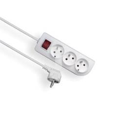Przedłużacza z wyłącznikiem CLASSIC 3-gniazda z/u 3m /OMY 3x1/ PSN-303W