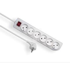 Przedłużacz z wyłącznikiem CLASSIC 6-gniazd z/u 10m /OMY 3x1/ PSN-6010W