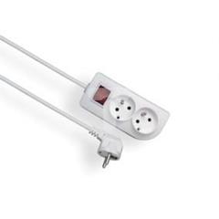 Przedłużacz z wyłącznikiem CLASSIC 2-gniazda z/u 3m /OMY 3x1,5/ PSN-203W-1,5