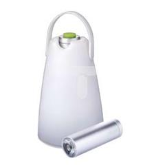 Lampa kempingowa / latarka LED 2w1 1W 60lm 3xAAA IP44 P4005