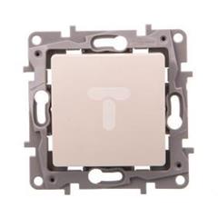 NILOE Łącznik jednobiegunowy 10 AX kremowy 764600