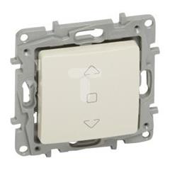 NILOE Łącznik do bezpośreniego sterowania roletami 10 AX kremowy 764611