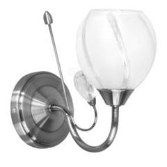 Kinkiet ALANIS 1xE14 40W satyna/biały 5073127