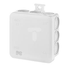 Puszka n/t hermetyczna E12 85x85x39mm IP55 szary 0297-00