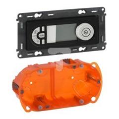 VALENA ALLURE Termostat programowalny czarny 755338