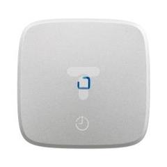 VALENA ALLURE Klawisz łącznika czasowego oświetlenia i wentylacji aluminium 755217