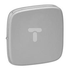 VALENA ALLURE Klawisz łącznika krzyżowego aluminium 755077