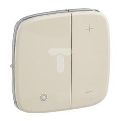 VALENA ALLURE Klawisz ściemniacza przyciskowego lub ściemniacz 1-10 v balast kremowy 752086