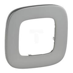 VALENA ALLURE Ramka pojedyncza jasny nikiel 755501