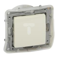 NILOE Łącznik schodowy IP44 kremowy 764624