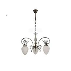 Żyrandol BOSSA 3xE14 60W patyna/biały 5940311