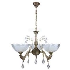 Żyrandol WIEN 3xE27 60W patyna/biały 5091311