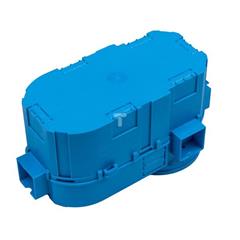 Puszka podtynkowa podwójna 60mm głęboka niebieska SE2x60G 34159203