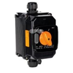 Wyłącznik przeciwwybochowy Natynkowy Aluminium 0-1 3P 16A 2FO LAYOUT 2 92X92 IP67 P272142EX