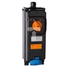 Gniazdo stałe z wyłącznikiem i blokadą GRP 2P+E 16A 230V 50-60HZ IP66/IP67 ATEX 2D 3G P467126EX