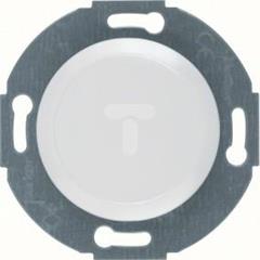 Serie 1930/Glas Zaślepka z płytką czołową biały 100920