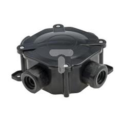 Puszka n/t hermetyczna PH PG16 75x75x33 5x4mm2 IP67 czarna A.0035C