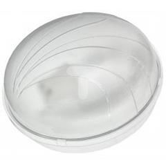 Oprawa oświetleniowa PUMA okrągła 25W E27 biała podstawa, klosz przeźroczysty D.3188