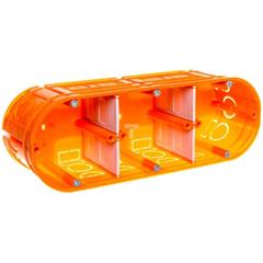 Puszka podtynkowa potrójna 60mm pomarańczowa M3x60F 33167008 /16szt./