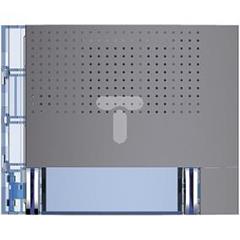 SFERA Plakietka modułu fonicznego podstawowego 2x1 przycisk stalowoszara 351043