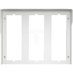 Osłona z daszkiem do paneli sfera 9 modułów biała 350592