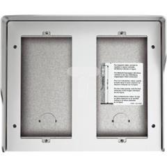 Obudowa natynkowa z daszkiem do paneli sfera 4 moduły aluminium 350641